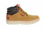BOTA NIÑO LEVIS EN PIEL CON CORDÓN